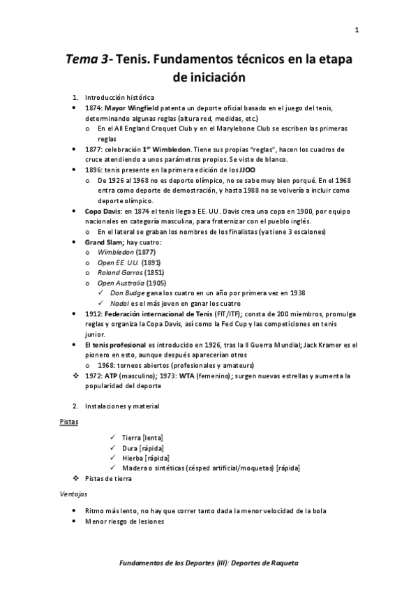 Miniatura del documento Tema 3- Tenis. Fundamentos técnicos en la etapa de iniciación.pdf