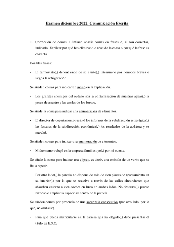 Miniatura del documento Comunicación Escrita. Examen diciembre 2022.pdf