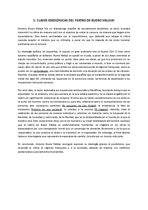 Miniatura del documento 2.5. Claves ideológicas Buero Vallejo.pdf