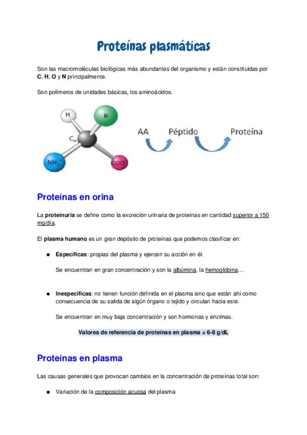 Miniatura del documento 4.-Proteinas-plasmaticas.docx