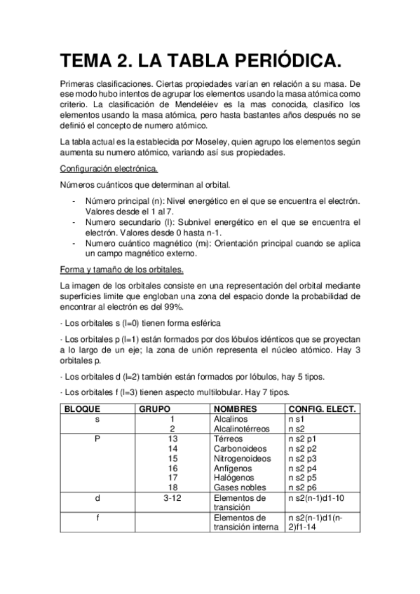 Miniatura del documento Tema 2. La tabla periódica - Q.Inorgánica.pdf
