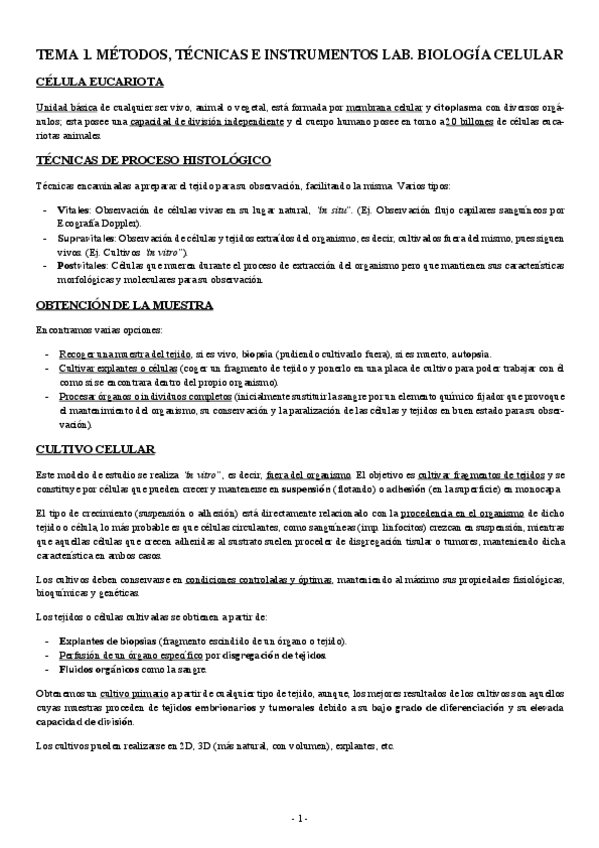 Miniatura del documento BIOLOGIA-CELULAR-TEMA-1-METODOS-TECNICAS-E-INSTRUMENTOS-LAB.-BIOLOGIA-CELULAR.pdf