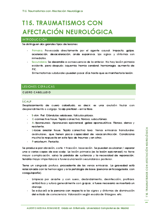 Miniatura del documento T15. Traumatismos con Afectación Neurológica.pdf