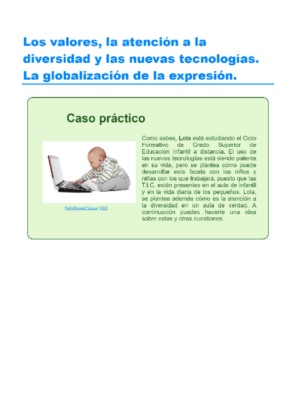 Miniatura del documento Losvaloreslaatencionaladiversidadylasnuevastecnologias.Laglobalizaciondelaexpresion..pdf