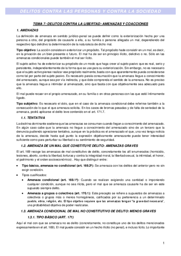 Miniatura del documento TEMA-7-DELITOS-CONTRA-LA-LIBERTAD-AMENAZAS-Y-COACCIONES.pdf