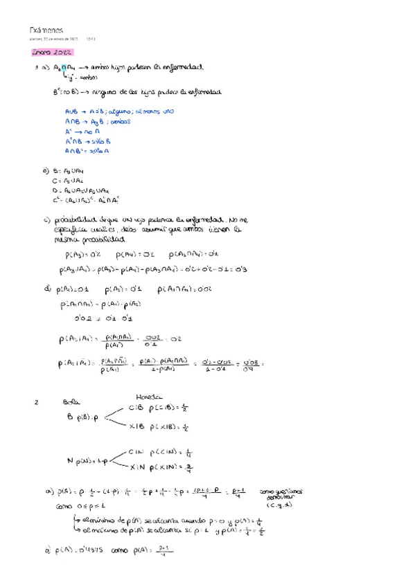 Miniatura del documento exámenes 2021 y 2022 resueltos bloque probabilidad.pdf