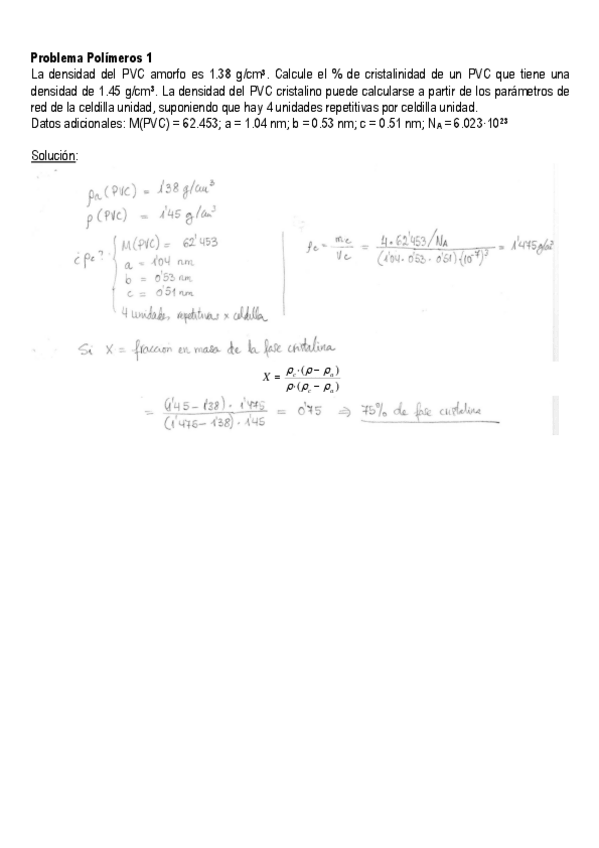 Miniatura del documento Colección de Problemas POLÍMEROS RESUELTOS.pdf
