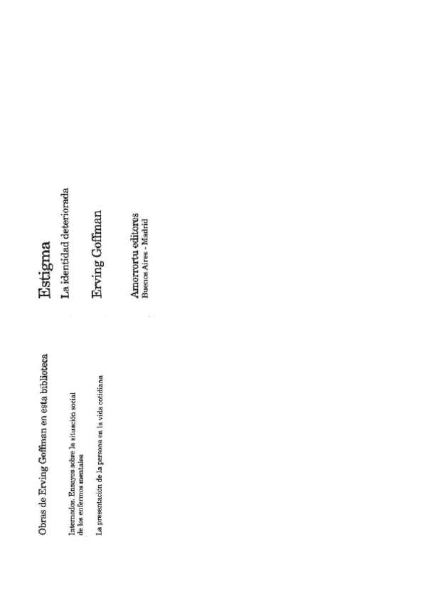 Miniatura del documento Goffman - Estigma; La identidad deteriorada_PP 1-55.pdf