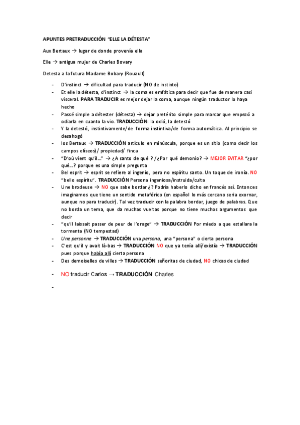 Miniatura del documento APUNTES-PRETRADUCCIONBovary-trad-comparada-ELLE-LA-DETESTA.pdf