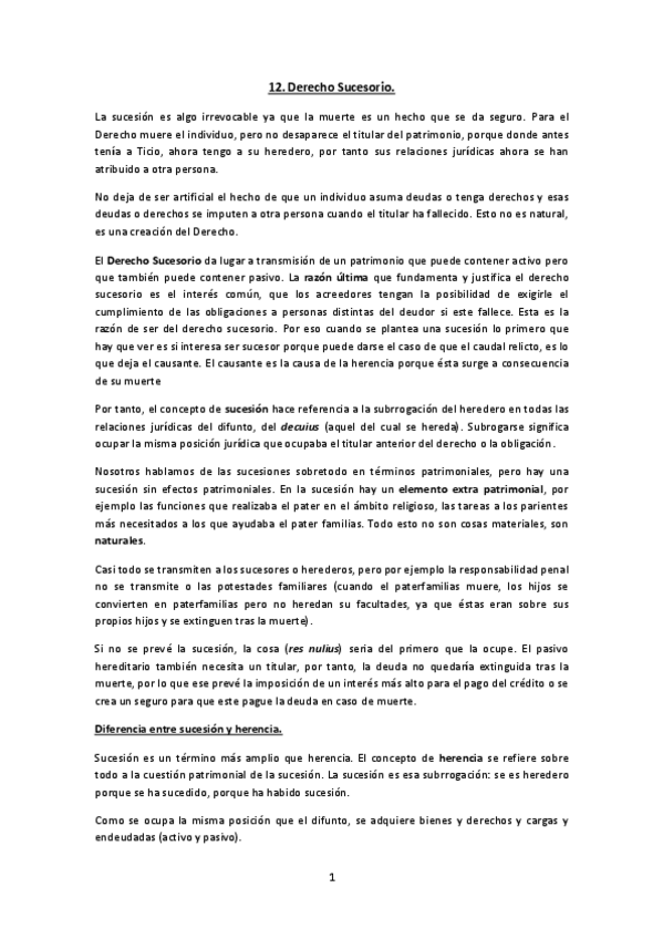 Miniatura del documento Tema 12 Derecho Sucesorio.pdf