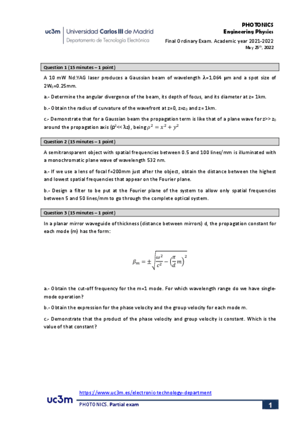 Miniatura del documento Photonics-GIF2122Ordinary-Exam.pdf