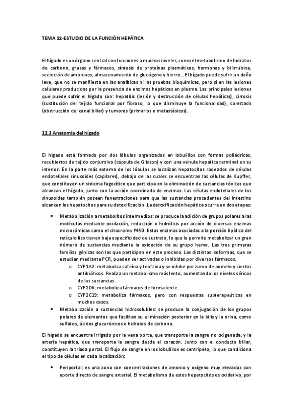 Miniatura del documento TEMA 12-Estudio de la función hepática.pdf