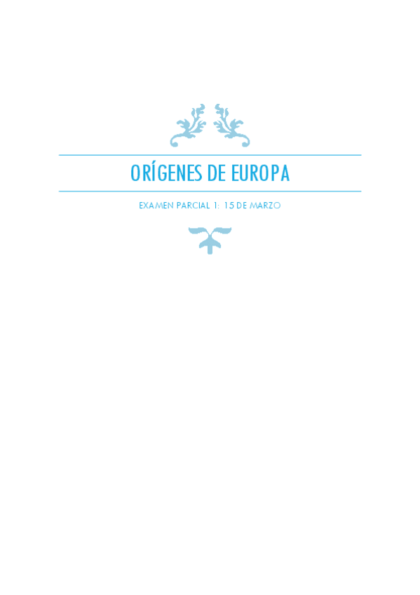 Miniatura del documento ORÍGENES de Europa, Grecia y Roma teoría completa (MATRÍCULA DE HONOR)).pdf
