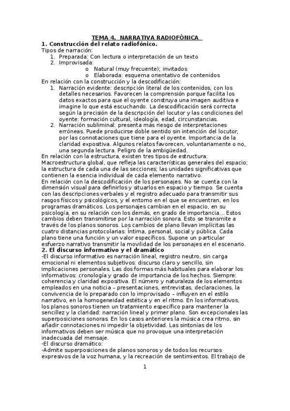 Miniatura del documento Tema 4 Narrativa radiofónica con lecturas.docx