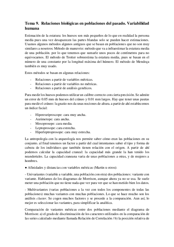 Miniatura del documento Tema-9.-Relaciones-biologicas-en-poblaciones-del-pasado.-Variabilidad-humana.pdf