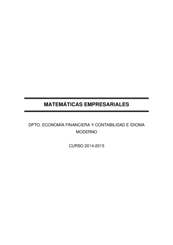 Miniatura del documento Problemas Matematicas empresariales.pdf