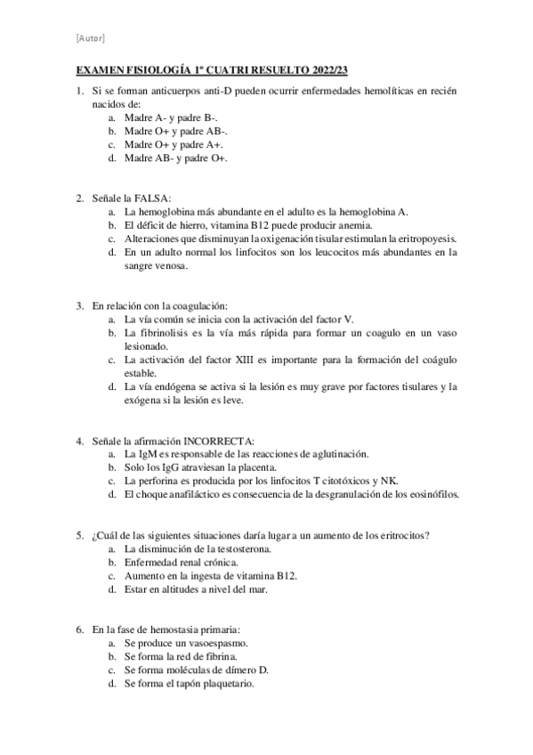 Miniatura del documento EXAMEN FISIOLOGÍA 1R CUATRI RESUELTO 2022/23.pdf