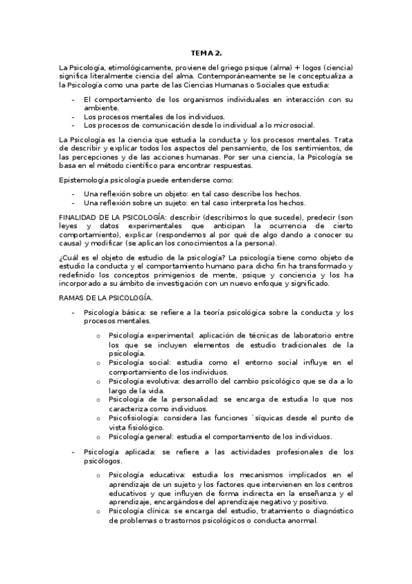 Miniatura del documento TEMA-2-Psicologia.docx
