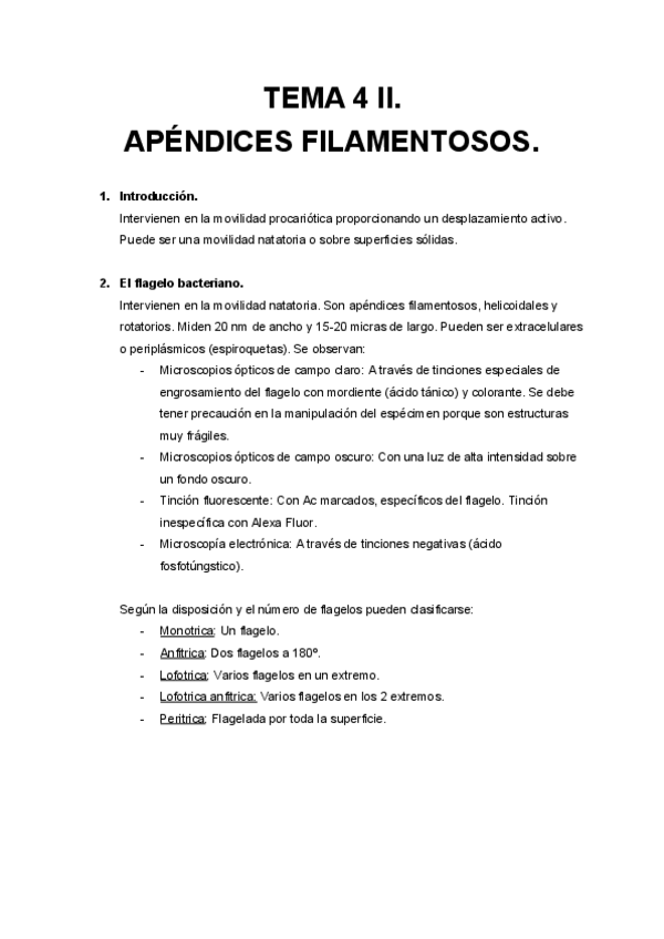 Miniatura del documento MICRO. TEMA 4 II. APÉNDICES FILAMENTOSOS.pdf