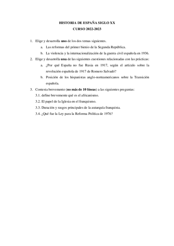 Miniatura del documento HISTORIA-DE-ESPANA-SIGLO-XX-EXAMEN-2022-2023.pdf