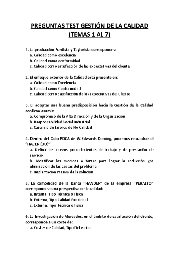 Miniatura del documento Preguntas Test Gestión de la Calidad - Temario Completo (SIN SOLUCIONES).pdf