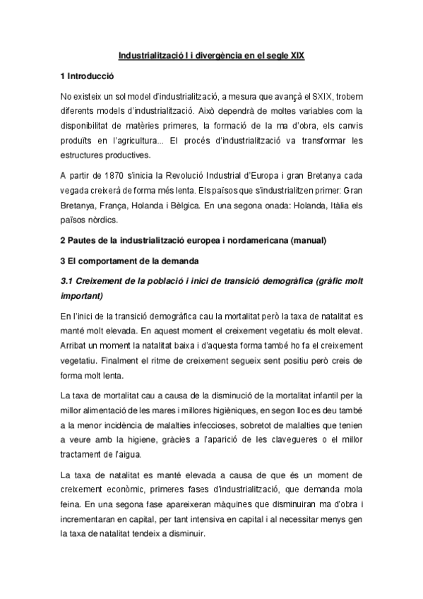Miniatura del documento TEMA 3. INDUSTRIALITACIÓ I DIVERGÈNCIA AL S.XIX.pdf
