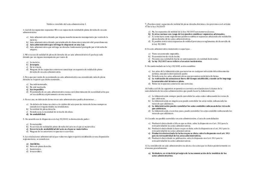Miniatura del documento Tests con respuestas validez e invalidez del acto y recursos administrativos.pdf