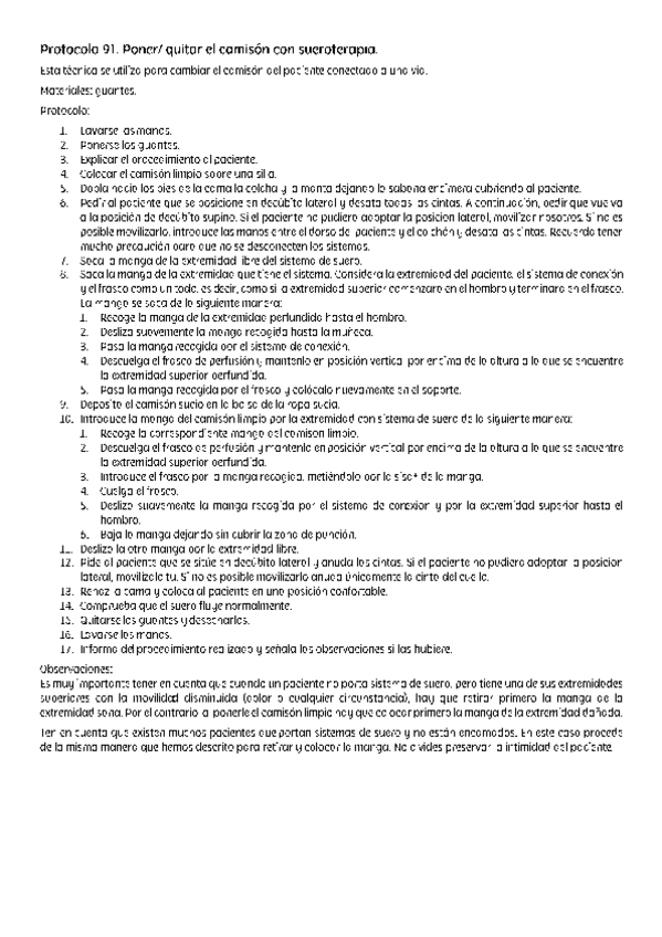 Miniatura del documento Protocolo-91. Poner/quitar el camisón con sueroterapia..pdf