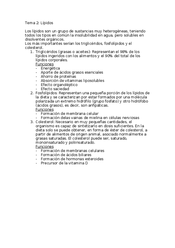 Miniatura del documento Tema 2. Lípidos.docx