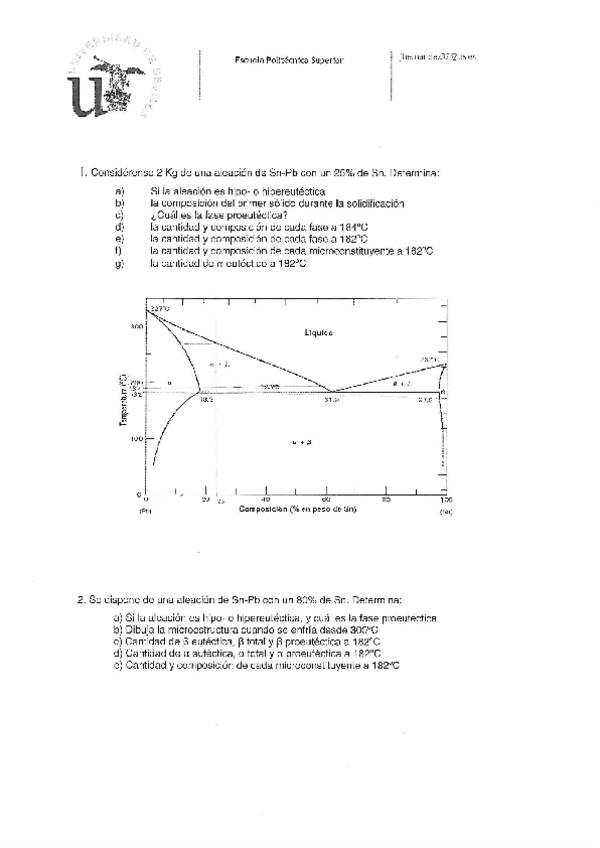 Miniatura del documento Problemas diagramas eutectico Binario 2017.pdf