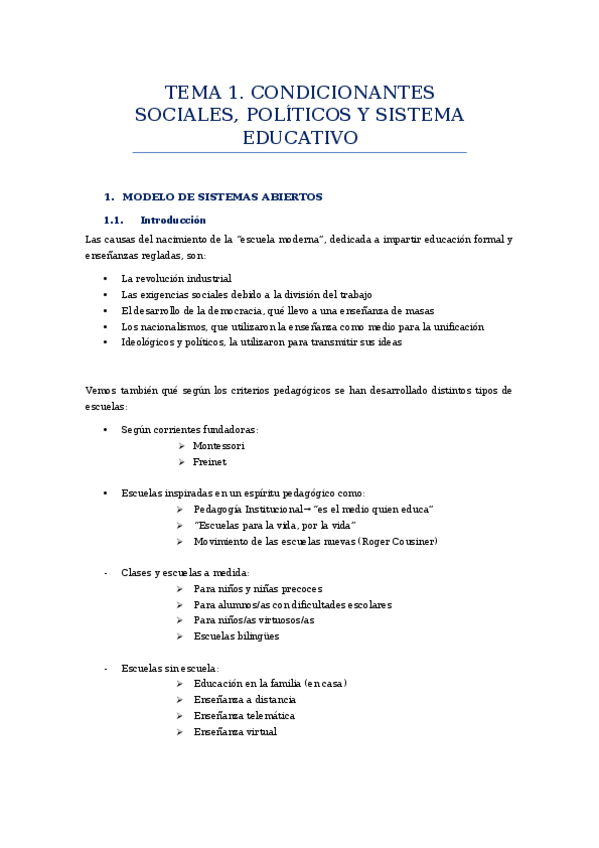 Miniatura del documento TEMA 1. CONDICIONANTES SOCIALES- POLÍTICOS Y SISTEMA EDUCATIVO.docx