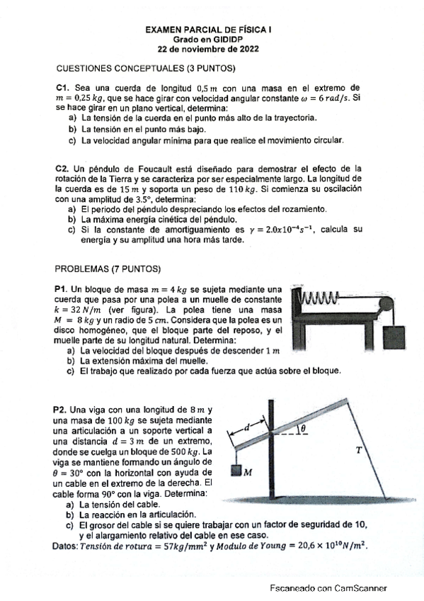 Miniatura del documento Examen parcial física I - nov 2022.pdf