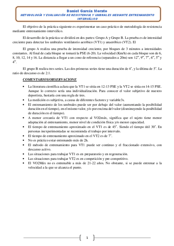 Miniatura del documento Práctica - Metodología de entrenamiento de resistencia. Evaluación de VT1 y VT2..pdf
