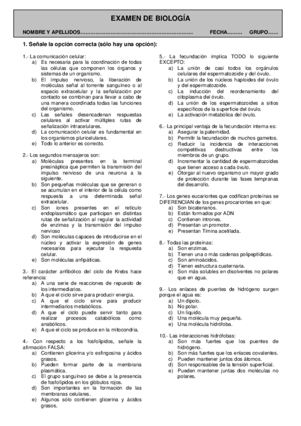 Miniatura del documento Examen-biologia-molecular.pdf