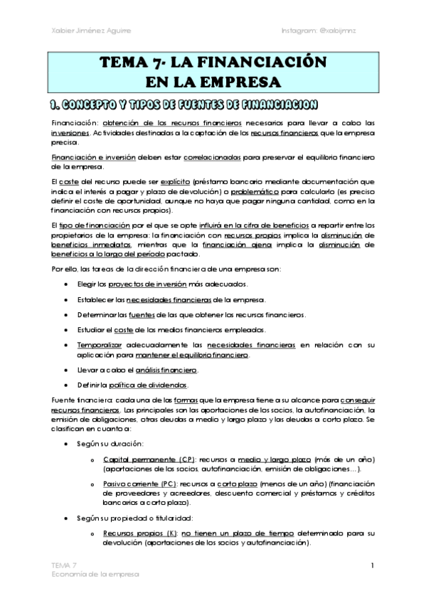 Miniatura del documento ECONOMÍA- TEMA 7 - FINANCIACIÓN DE LA EMPRESA.pdf