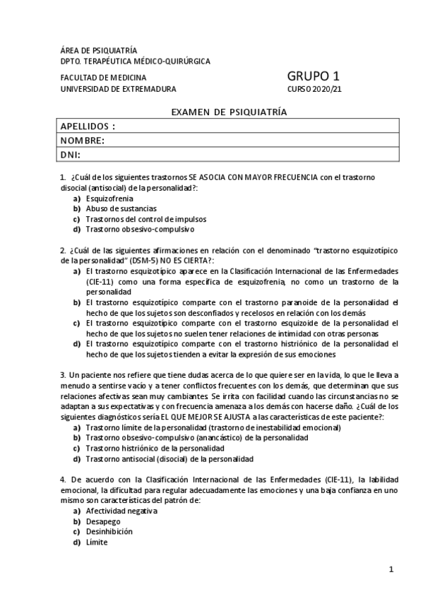 Miniatura del documento Examen-Enero-2021-Psiquiatria-Sin-respuestas.pdf