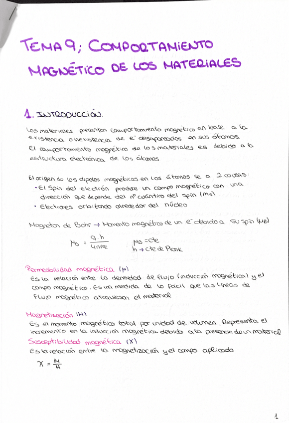 Miniatura del documento Tema 9. Comportamiento magnético.pdf