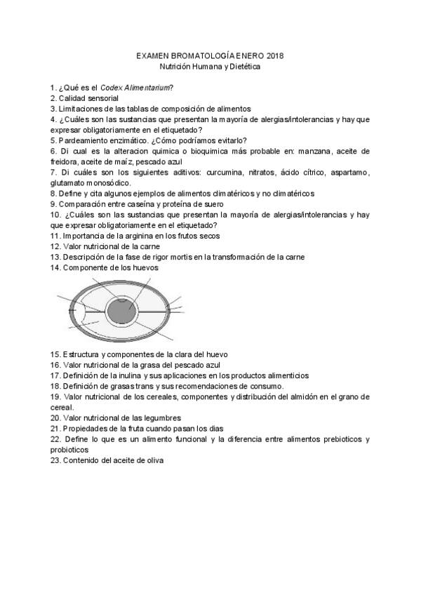 Miniatura del documento Examen enero 2018 Bromatologia.pdf