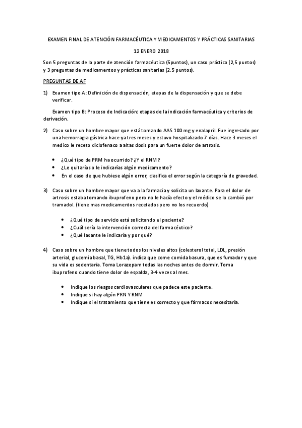 Miniatura del documento EXAMEN FINAL DE ATENCION FARMACÉUTICA Y MEDICAMENTOS Y PRÁCTICAS SANITARIAS.pdf