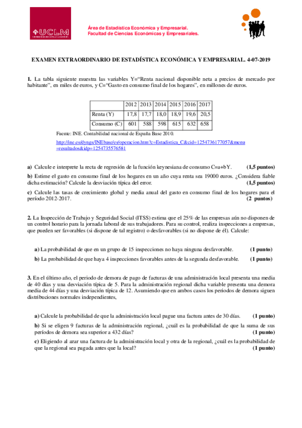 Miniatura del documento EXAMEN-EXTRAORDINARIO-ESTADISTICA-ECONOMICA-Y-EMPRESARIAL-2019.pdf