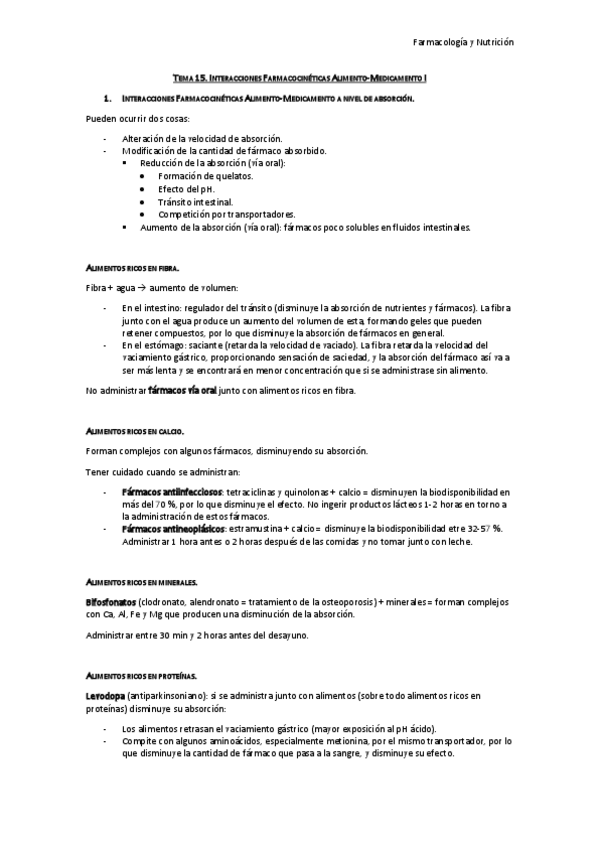 Miniatura del documento Tema 15. Interacciones Farmacocinéticas Alimento-Medicamento I..pdf