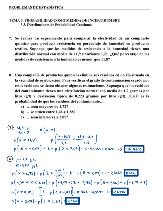Miniatura del documento Problemas tema 3.3 (distribuciones continuas).pdf