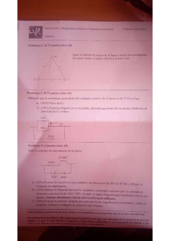 Miniatura del documento Examen2017ELECTRICIDADYMAGNETISMO.pdf