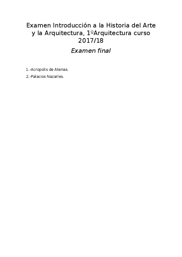 Miniatura del documento Examen Introducción a la Historia del Arte y la Arquitectura.Final.docx
