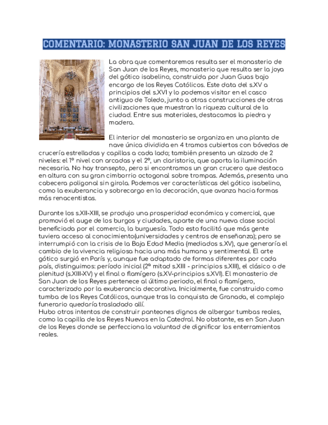 Miniatura del documento Comentario-monasterio-de-San-Juan-de-los-Reyes.pdf