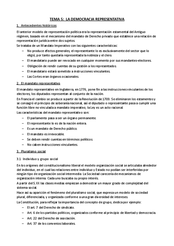 Miniatura del documento Tema 5 La democracia representativa.pdf