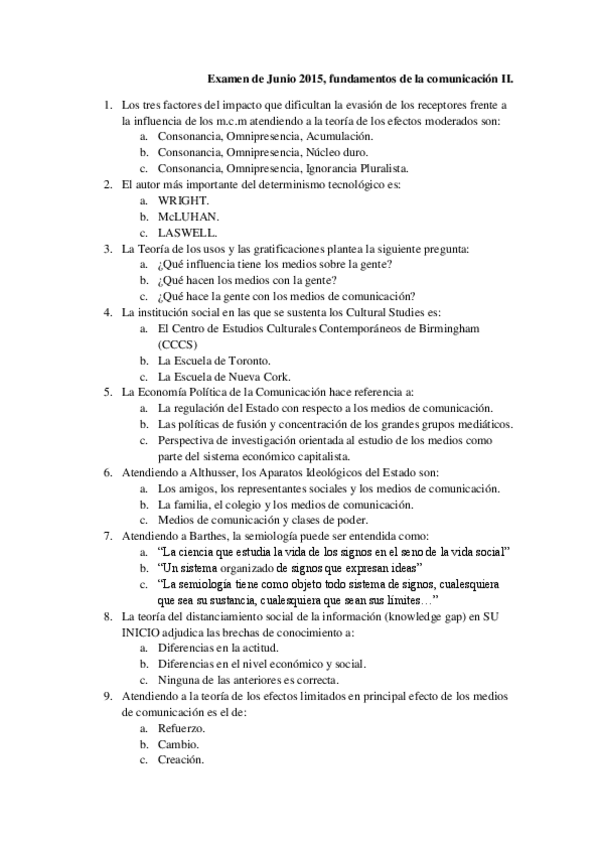 Miniatura del documento Examen de Junio 2015 fundamentos de la comunicación II..pdf