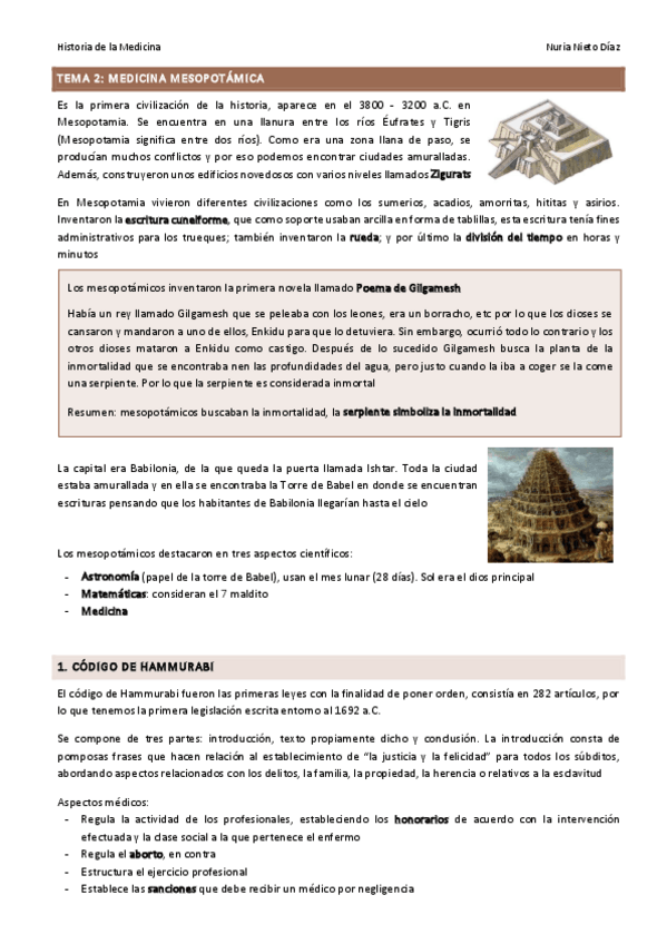Miniatura del documento TEMA 2 - Medicina mesopotámica.pdf