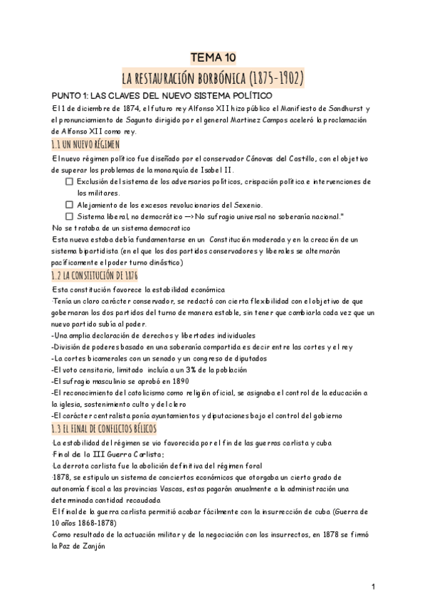 Miniatura del documento La restauración Borbónica (tema 10).pdf