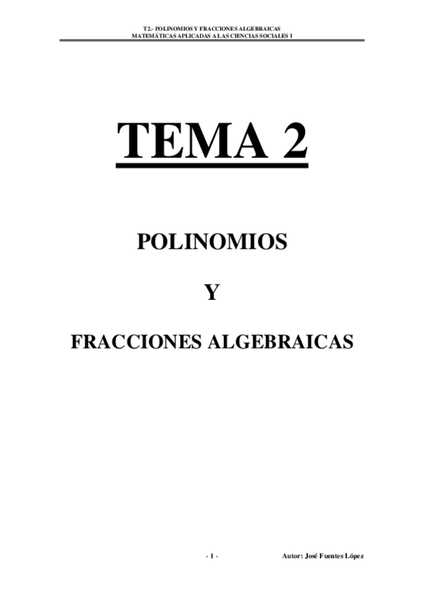 Miniatura del documento T2.-POLINOMIOS-Y-FRACCIONES-ALGEBRAICAS.pdf